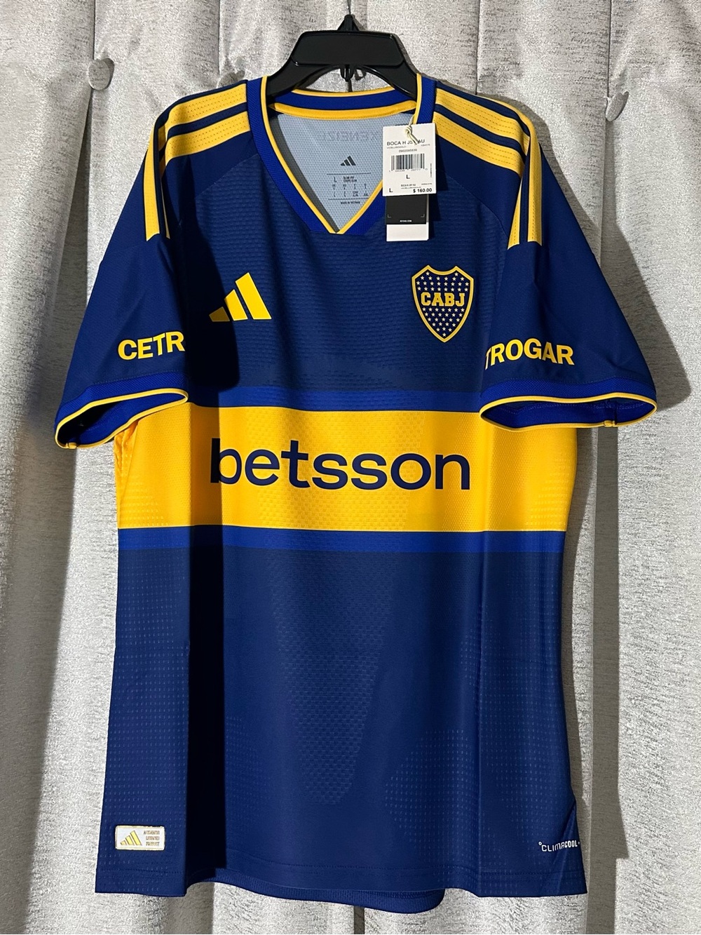 Boca Juniors 26/27 Home Adidas Climacool+ Authentic Jersey Size L NWT KB4376